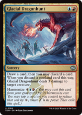 Caçada de Dragão Glacial / Glacial Dragonhunt - Magic: The Gathering - MoxLand